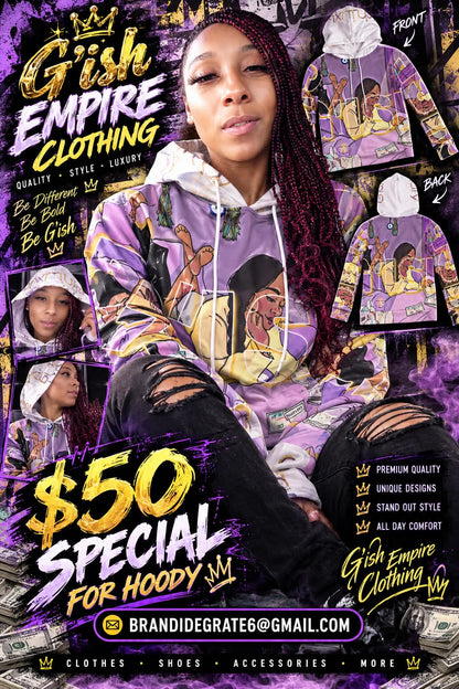 G’ish Spiritual Women's All-Over Print Hoodie