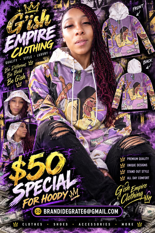G’ish Spiritual Women's All-Over Print Hoodie