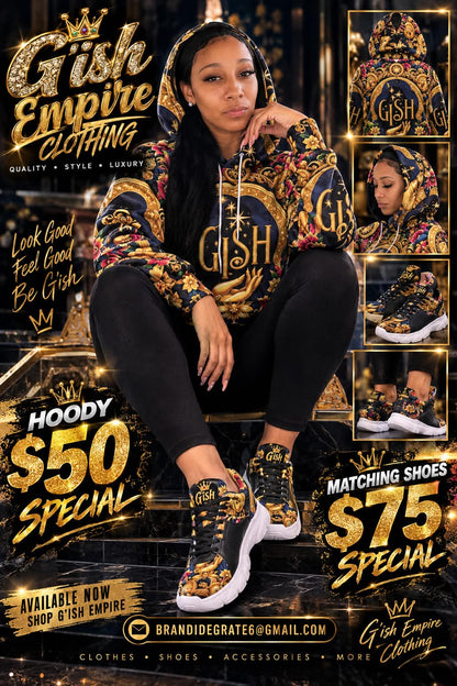 G’ish Women's All-Over Print Hoodie