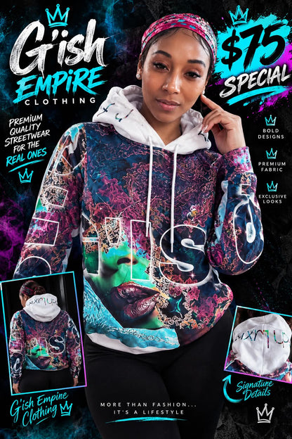 Gish Spiritual Women's All-Over Print Hoodie