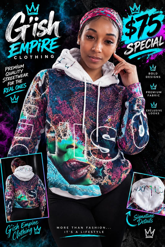 Gish Spiritual Women's All-Over Print Hoodie